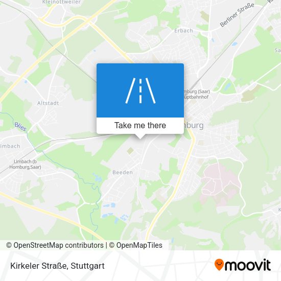 Kirkeler Straße map