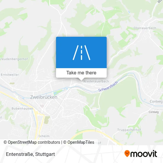 Карта Entenstraße