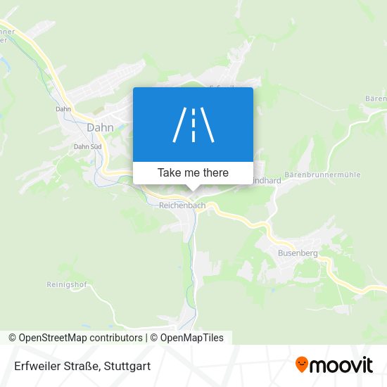 Erfweiler Straße map