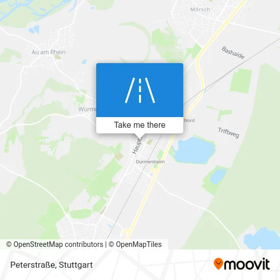 Карта Peterstraße