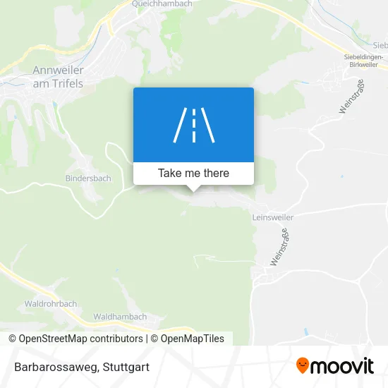 Карта Barbarossaweg