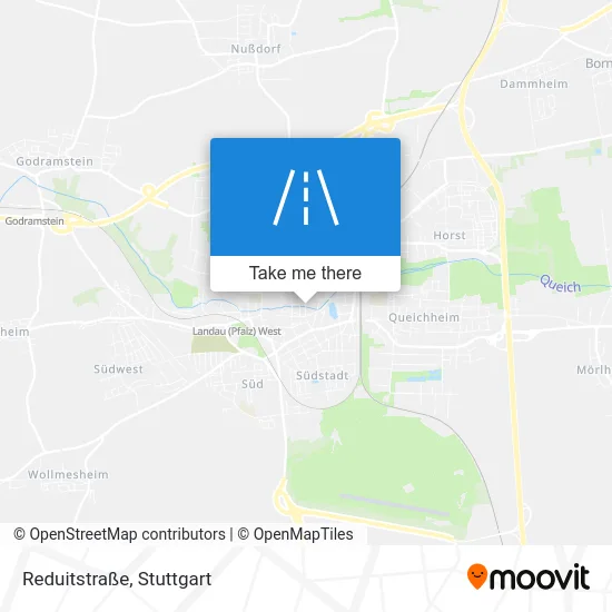 Карта Reduitstraße