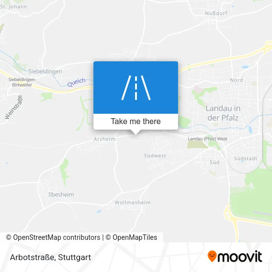 Карта Arbotstraße