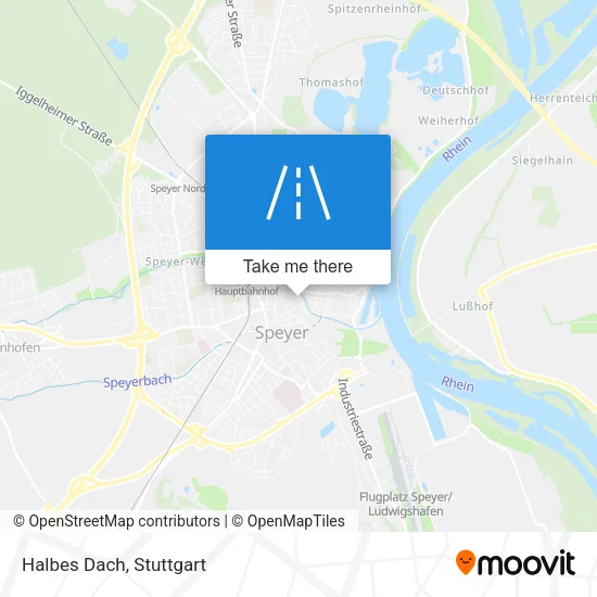 Halbes Dach map