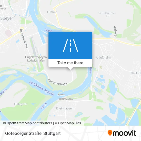 Göteborger Straße map