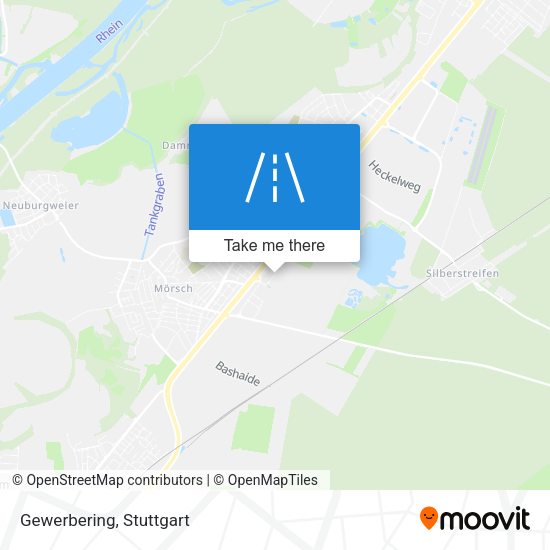 Карта Gewerbering