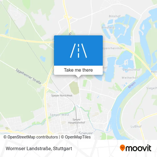 Карта Wormser Landstraße