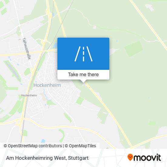 Карта Am Hockenheimring West