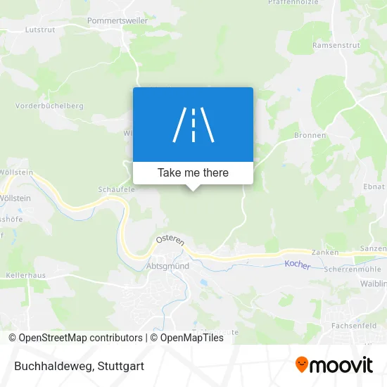 Карта Buchhaldeweg
