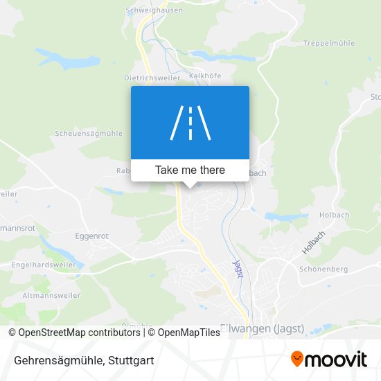 Gehrensägmühle map