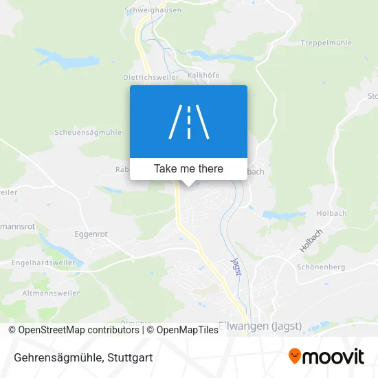 Карта Gehrensägmühle