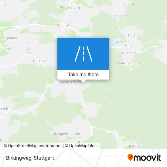 Карта Birkingweg