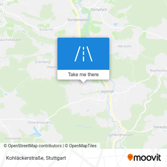 Карта Kohläckerstraße