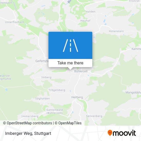 Карта Imberger Weg