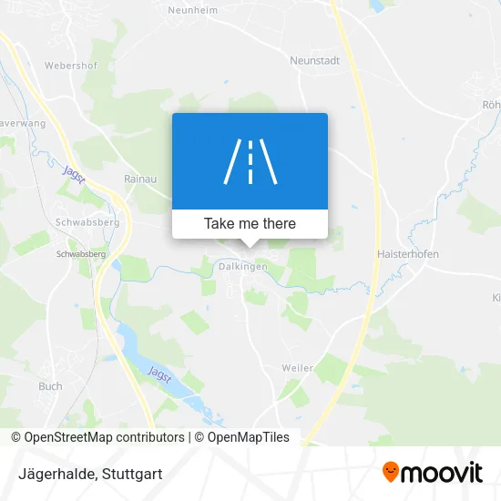 Карта Jägerhalde