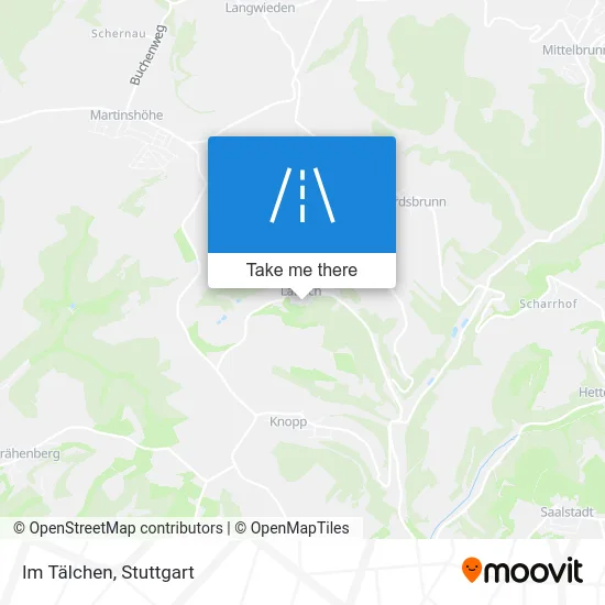 Карта Im Tälchen