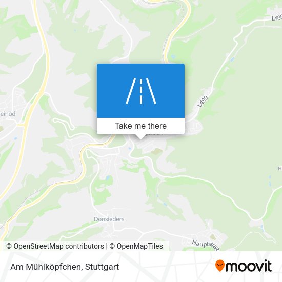 Am Mühlköpfchen map