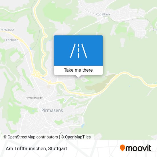 Am Triftbrünnchen map