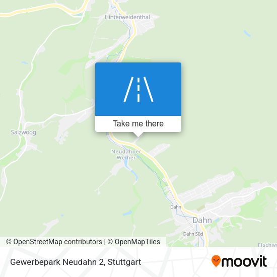 Gewerbepark Neudahn 2 map