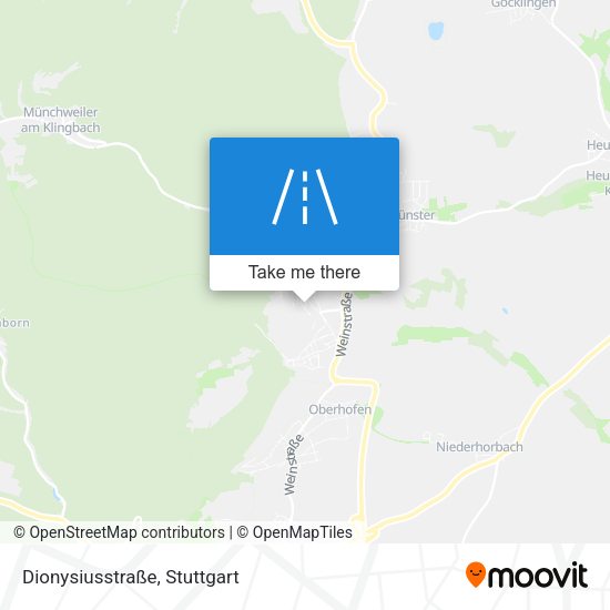 Dionysiusstraße map