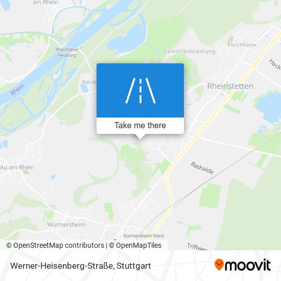 Карта Werner-Heisenberg-Straße