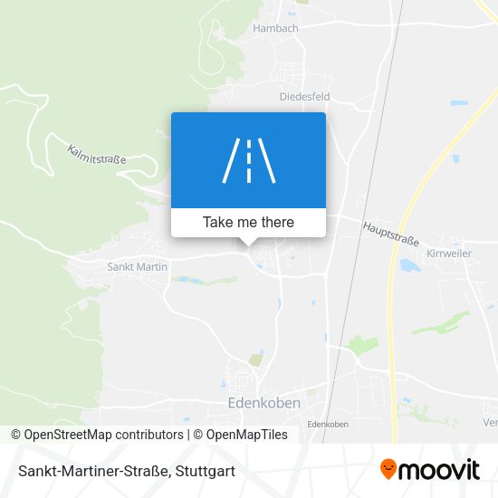 Sankt-Martiner-Straße map