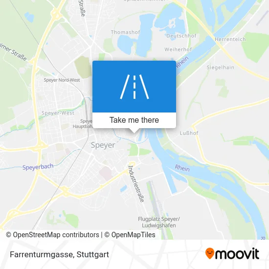 Карта Farrenturmgasse