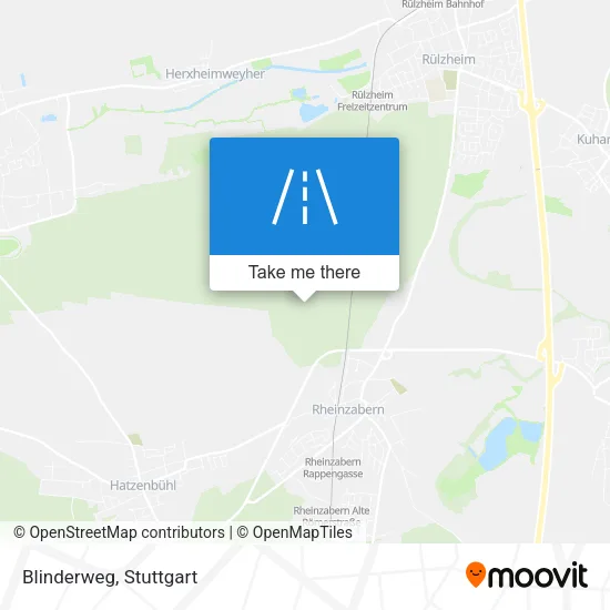 Карта Blinderweg