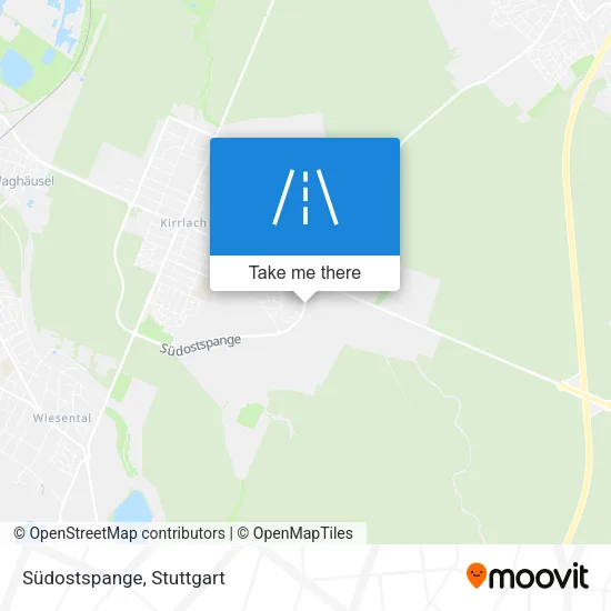 Карта Südostspange