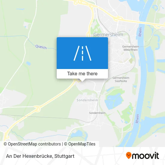 Карта An Der Hexenbrücke