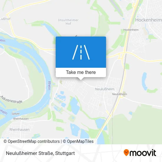 Карта Neulußheimer Straße