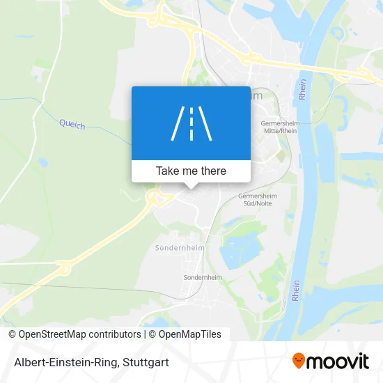 Карта Albert-Einstein-Ring