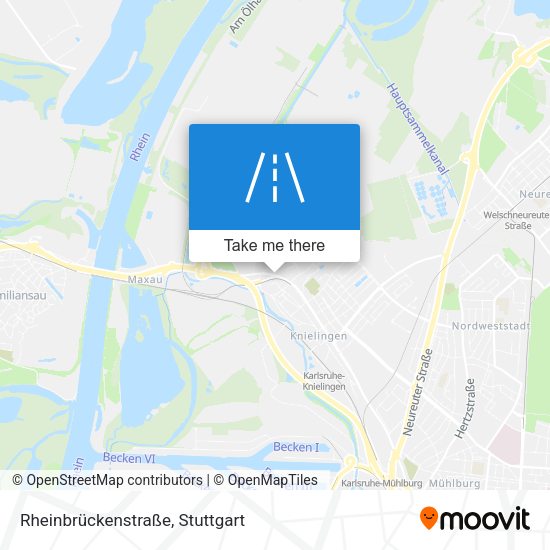 Rheinbrückenstraße map
