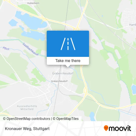 Карта Kronauer Weg