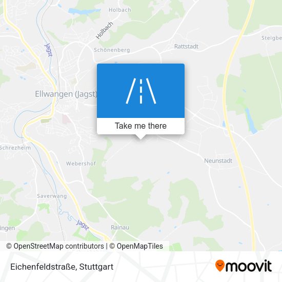 Карта Eichenfeldstraße