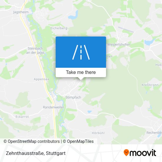 Карта Zehnthausstraße