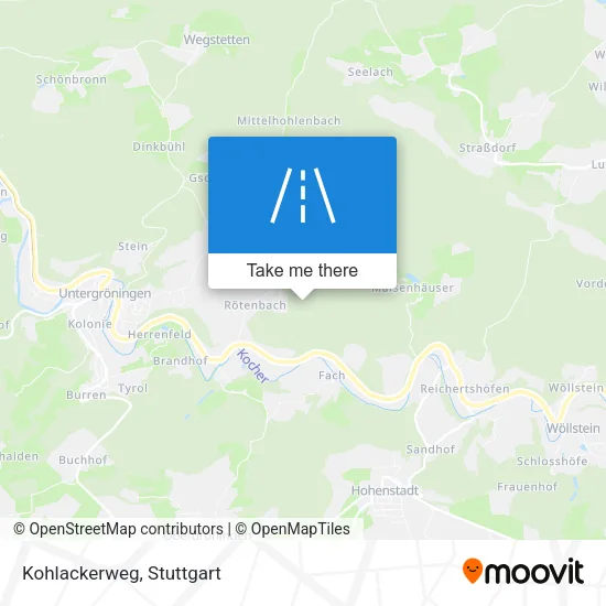 Карта Kohlackerweg