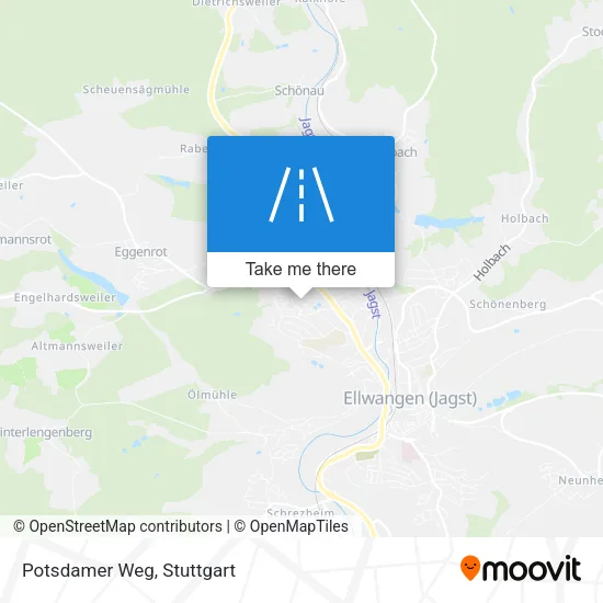 Карта Potsdamer Weg