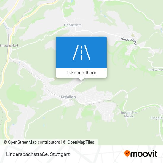 Lindersbachstraße map