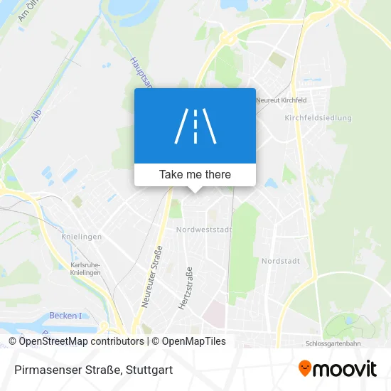 Карта Pirmasenser Straße