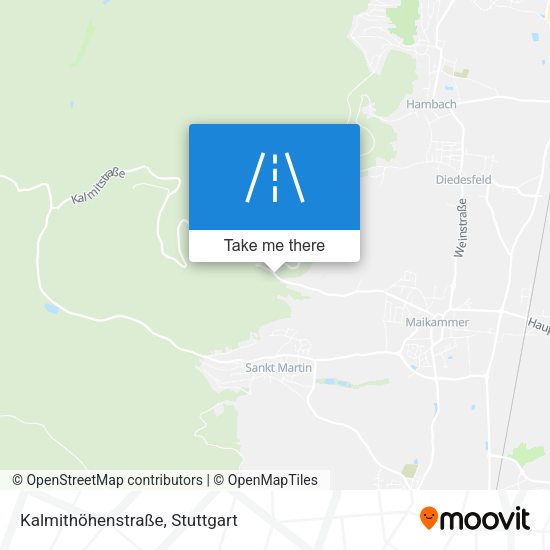 Kalmithöhenstraße map