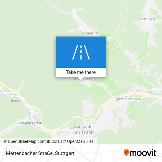 Mettenbacher Straße map