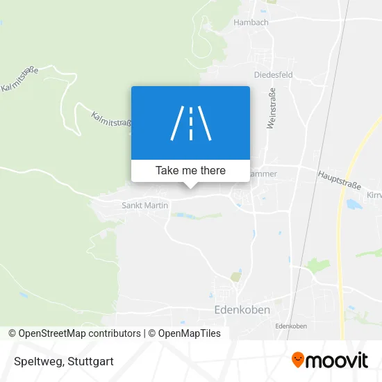 Карта Speltweg