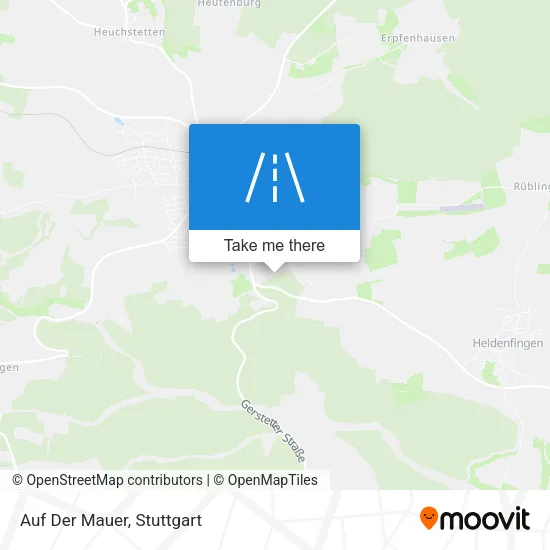 Карта Auf Der Mauer
