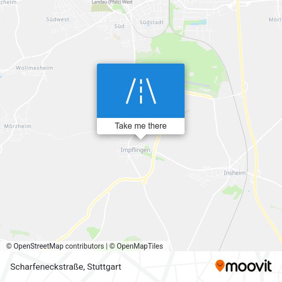 Scharfeneckstraße map