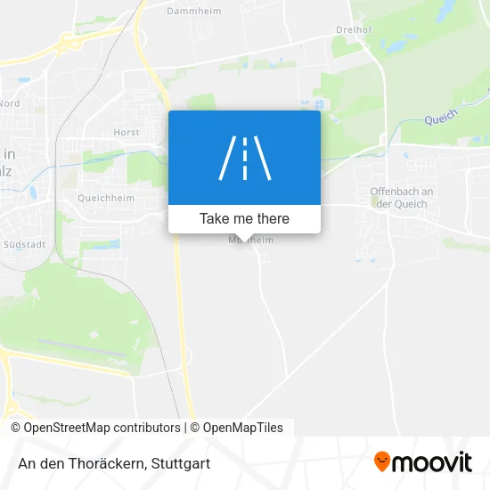 Карта An den Thoräckern