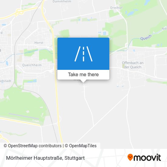 Mörlheimer Hauptstraße map