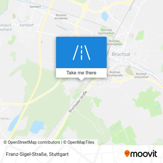 Franz-Sigel-Straße map