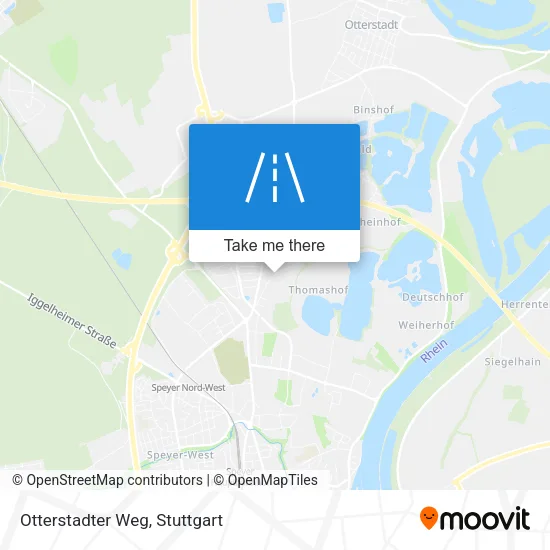 Карта Otterstadter Weg
