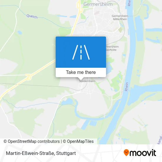 Карта Martin-Eßwein-Straße